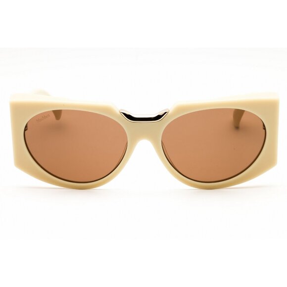 MAX MARA MM0123-25E-59  Sunglasses Size 59mm 135mm 17mm IVORY
